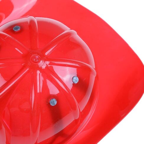 Welecom 2 قطعة قبعة رجل إطفاء للأطفال خوذة رجل إطفاء من البلاستيك الصلب قبعة رجال إطفاء زي للأطفال للعب الأدوار (أحمر، أصفر) in Kuwait