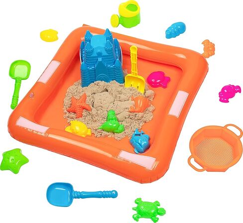 رمل حسي 2 رطل من رمل اللعب البني in Kuwait