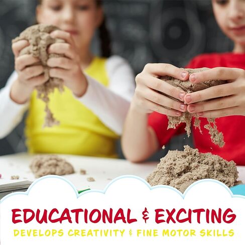 رمل حسي 2 رطل من رمل اللعب البني in Kuwait