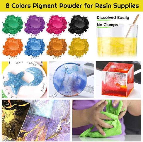 مجموعة قوالب راتنج الحروف الأبجدية من ثريليز مع قوالب السيليكون الأبجدية، وراتنج الإيبوكسي، ومسحوق الميكا، والجليتر، ورقائق الرقائق المعدنية، والشرابات، وحلقات القفز ودبوس فيس لصنع سلسلة المفاتيح in Kuwait