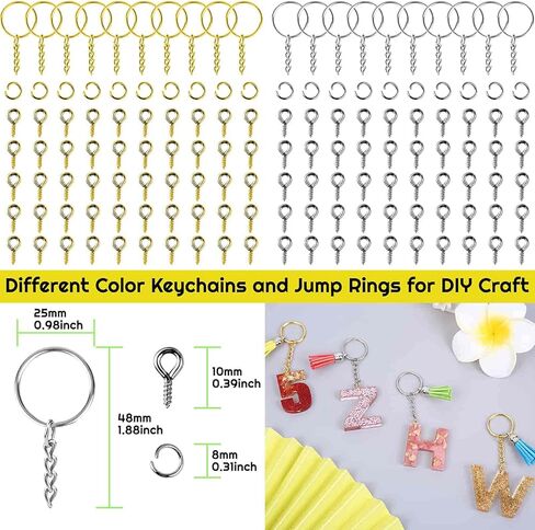 مجموعة قوالب راتنج الحروف الأبجدية من ثريليز مع قوالب السيليكون الأبجدية، وراتنج الإيبوكسي، ومسحوق الميكا، والجليتر، ورقائق الرقائق المعدنية، والشرابات، وحلقات القفز ودبوس فيس لصنع سلسلة المفاتيح in Kuwait