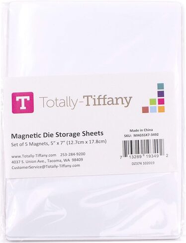 توتال-تيفاني ورق تخزين مغناطيسي 5×7، 5×7 انش in Kuwait