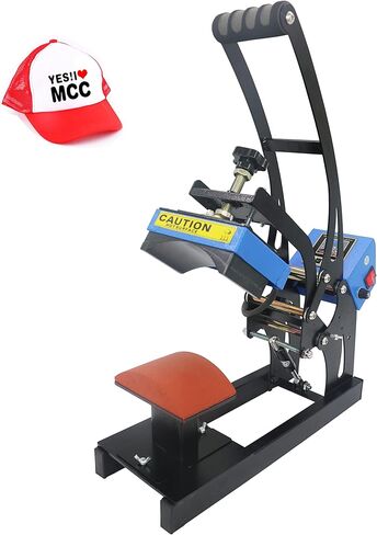 RoyalPress 4 في 1 مكبس حراري 12 بوصة × 15 بوصة ملون LED 30 أونصة كوب احترافي لنقل الحرارة متعدد الوظائف، قبعة/كوب/طبق/قبعة/تي شيرت أزرق (12 بوصة × 15 بوصة 4 في 1) in Kuwait