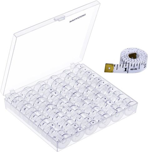 ماكينة خياطة بلاستيكية شفافة 36 قطعة من Paxcoo مع جراب وشريط قياس ناعم للمغني الأخ Babylock Janome Kenmore in Kuwait