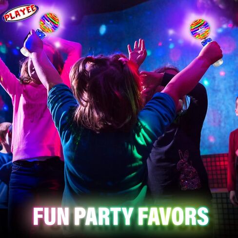 لعبة العصا السحرية المضيئة - عصا كرة دوارة ملونة للاطفال - لعبة حسية مع اضواء LED - لعبة ضوء دوار بقفل الانتباه مع عرض ضوئي ملون - للاولاد والبنات in Kuwait