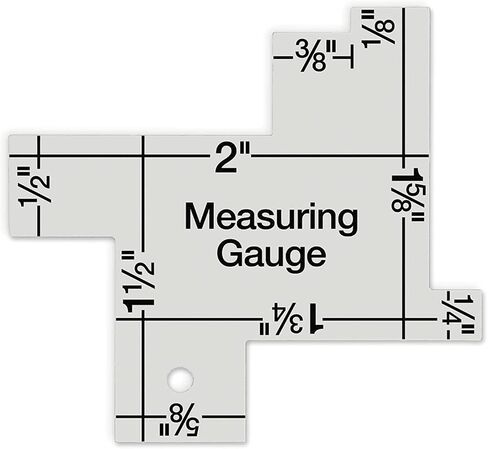 Dritz 3100 14 in 1 Measuring Gauge (2 Pack) in Saudi Arabia