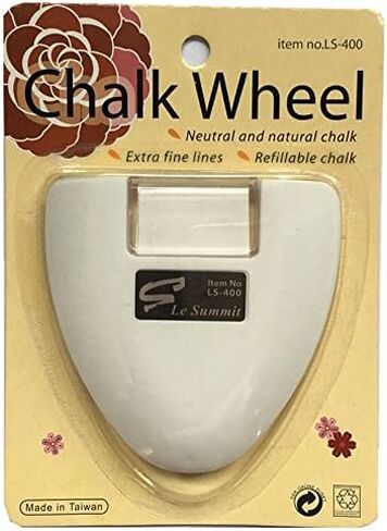 YEQIN Chalk Wheel Fabric Marker Tailor's Chalk DIY Sewing Parts (White) in Kuwait