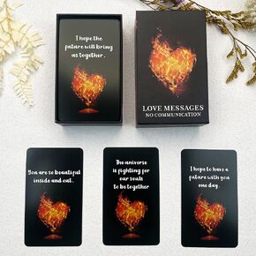 GZXINKE Love Oracle Cards Deck, Soulmates and Twin Flames Relationship Oracle Cards, to See What They Really Think and Feel About You in Kuwait