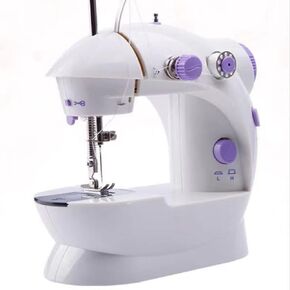 Sewing Machine Mini Portable Electric Dual Speed Sewing Device Hand Held Electric Sewing Machine with14 PCS Sewing Kit for Beginner DIY Household, Travel(Light, Safety) in Kuwait