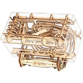 Wooden Marble Maze Fidget Toy Gravity Maze Marble Run Brain Game with Wood 3D Puzzles for Adults and Teens in Saudi Arabia