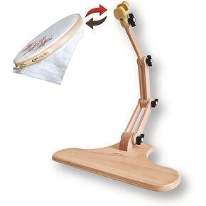 Nurge Medium Seating Embroidery Stand with Classic Head 20 Inch Height in Kuwait