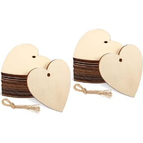IMIKEYA 100pcs 1.5-3CM Wood Log Slices Discs Unfinished Wooden Slices Crafts Blank Wood Slices for Christmas Wedding Party DIY Crafts Home Decor…