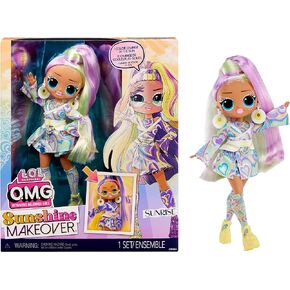 L.O.L. Surprise! LOL Surprise OMG Sunshine Color Change Sunrise Fashion Doll with Color Changing Hair and Fashions and Multiple Surprises – Great Gift for Kids Ages 4+ in Saudi Arabia