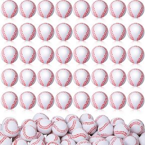 Lewtemi 100 Pcs Mini Baseball Balls 1.57 Inch Sports Balls in Saudi Arabia