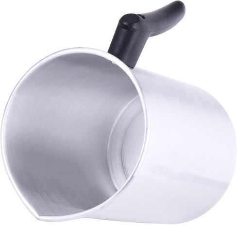 وعاء إذابة الشموع، مجموعات صناعة الشموع صناعة يدوية الصنع بوزن 1.8 كجم، إبريق تشكيل من الألومنيوم لصنع الشمع، وعاء إذابة الشمع مع مقبض مقاوم للحرارة وفوهة الصب in Kuwait