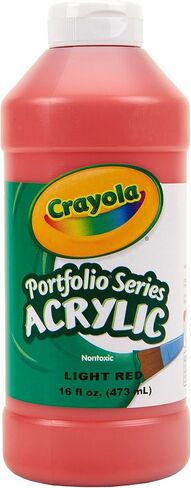 Crayola Portfolio Series 16-Ounce Acrylic Paint, Pearlescent Mixing Medium, Pint in Saudi Arabia