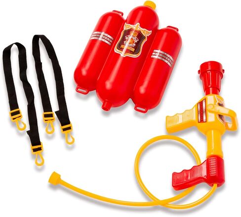 Tigerdoe - Water Blaster for Kids 2 Pack– Water Backpack Squirt Toy – Water Fight Supplies - Fireman Water Toy - Firefighter Water Sprayer in Kuwait