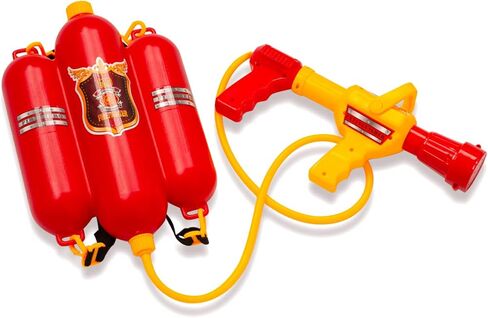 Tigerdoe - Water Blaster for Kids 2 Pack– Water Backpack Squirt Toy – Water Fight Supplies - Fireman Water Toy - Firefighter Water Sprayer in Kuwait