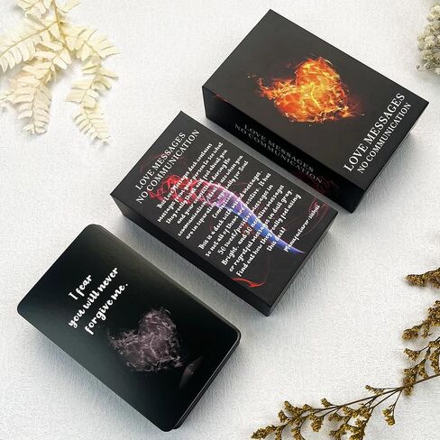 GZXINKE Love Oracle Cards Deck, Soulmates and Twin Flames Relationship Oracle Cards, to See What They Really Think and Feel About You in Kuwait