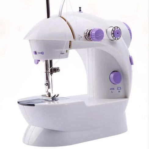 Sewing Machine Mini Portable Electric Dual Speed Sewing Device Hand Held Electric Sewing Machine with14 PCS Sewing Kit for Beginner DIY Household, Travel(Light, Safety) in Kuwait