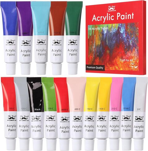 مستر.بين -16 قطعة طلاء اكريليك in Kuwait