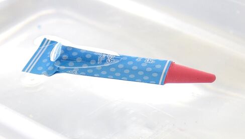 مجموعة تلوين باث تايم، تتضمن 6 اقلام تلوين لحوض الاستحمام وحافظة مقاومة للماء واسفنجة واحدة - ازرق in Kuwait