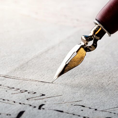 hhhouu Calligraphy Set for Beginners Quill Pen and Ink Set Fancy Pens with Black Ink and 11 Nibs for Lettering,Drawing, Journaling, Signing, Invitation HO-Q-301 in Saudi Arabia