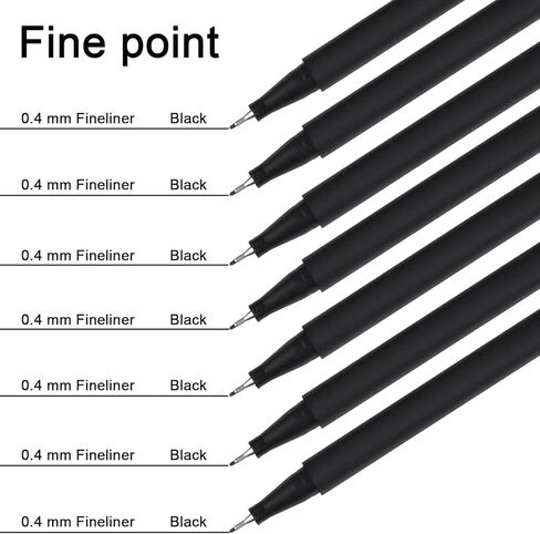 Dyvicl Fineliner Pens Fine Point Pens, 100 Colors 0.4mm Fineliner Color Pen Set Fine Point Markers Fine Tip Drawing Pens for Journaling Writing Note Taking Calendar Adult Coloring in Saudi Arabia
