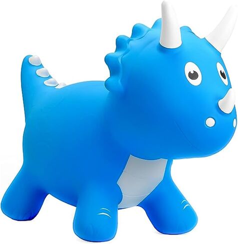 ZHUYNXIR Inflatable Bouncy Horse Toy,Kid Jumping Horse Toy, Kid Favorite Jumping Toy.Perfect for Birthday, Bouncy Horse Brown. in Kuwait