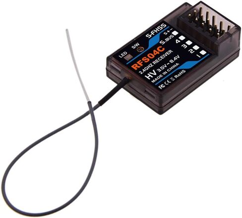 ARX-482R 4CH FHSS Internal Antenna Receiver Compatible with FH3/FH4T (ARX-482R) in Kuwait