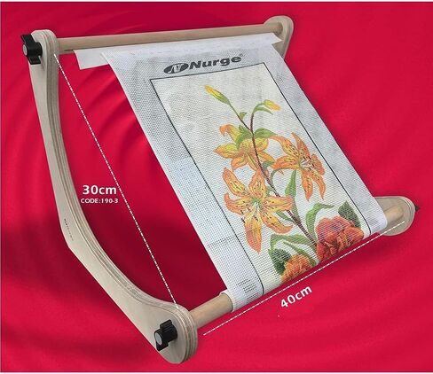 Nurge Medium Seating Embroidery Stand with Classic Head 20 Inch Height in Kuwait
