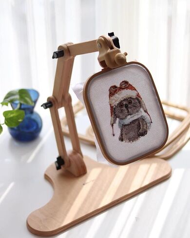 Nurge Medium Seating Embroidery Stand with Classic Head 20 Inch Height in Kuwait