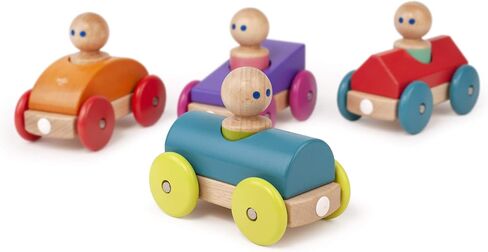 3 Piece Tegu Magnetic Racer Building Block Set, Blue Big Top in Kuwait