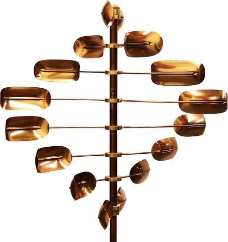 Stanwood Wind Sculpture Kinetic Copper Wind Spinner - Lucky 8 Twirler in Saudi Arabia