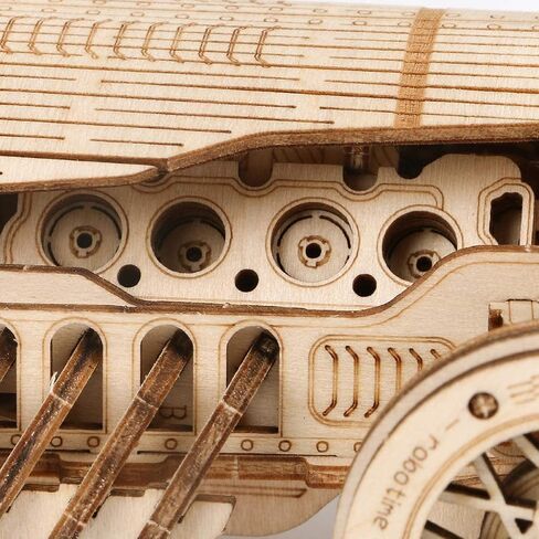 ROKR 3D Wooden Puzzle-Mechanical Car Model-Self Building Vehicle Kits-Brain Teaser Toys-Best Gift for Adults and Kids on Birthday/Christmas Day (Grand Prix Car) in Saudi Arabia