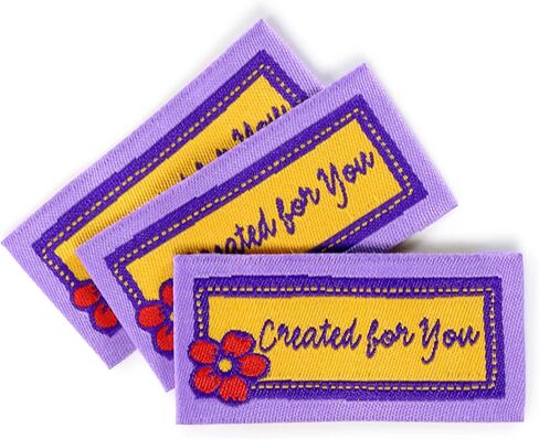 Dritz 3244 Sew-In Embroidered Label, Made With Love (9-Count) in Kuwait