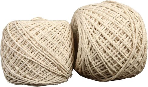 RAJRANG BRINGING RAJASTHAN TO YOU Macrame Cord 1mm x 437 Yard/1312 Feet, Cotton Rope Macrame Cord for Crafts, Jewelry Making, Gift Wrapping, Home Decoration in Kuwait