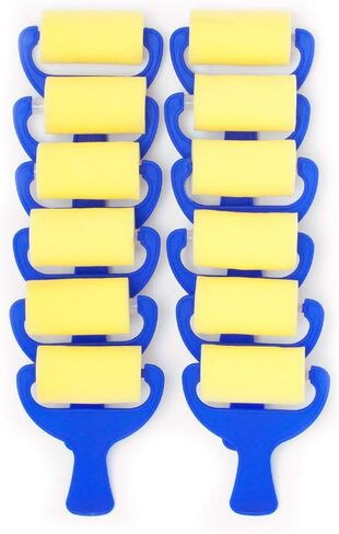 Jack Richeson 699063-12 Plain Foam Brayer (12 Pack), 3" in Saudi Arabia