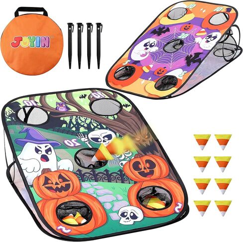 JOYIN Halloween Toss Game Board with Bean Bag for Kids Outdoor Toys, Halloween Party Favor, Beach Yard Outdoor Activities, Family Party Supplies，Camping Outside Play Toy in Saudi Arabia