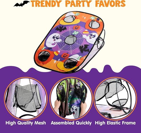 JOYIN Halloween Toss Game Board with Bean Bag for Kids Outdoor Toys, Halloween Party Favor, Beach Yard Outdoor Activities, Family Party Supplies，Camping Outside Play Toy in Saudi Arabia