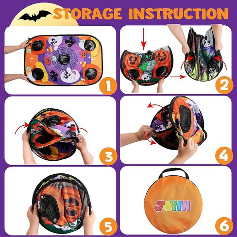 JOYIN Halloween Toss Game Board with Bean Bag for Kids Outdoor Toys, Halloween Party Favor, Beach Yard Outdoor Activities, Family Party Supplies，Camping Outside Play Toy in Saudi Arabia