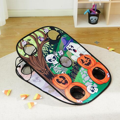 JOYIN Halloween Toss Game Board with Bean Bag for Kids Outdoor Toys, Halloween Party Favor, Beach Yard Outdoor Activities, Family Party Supplies，Camping Outside Play Toy in Saudi Arabia