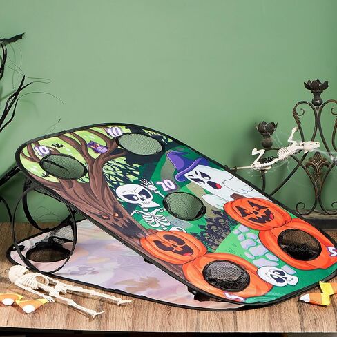 JOYIN Halloween Toss Game Board with Bean Bag for Kids Outdoor Toys, Halloween Party Favor, Beach Yard Outdoor Activities, Family Party Supplies，Camping Outside Play Toy in Saudi Arabia