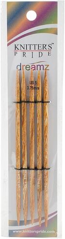 Knitter's Pride 5/3.75mm Dreamz إبرة مزدوجة المدبب، 5 بوصة in Saudi Arabia