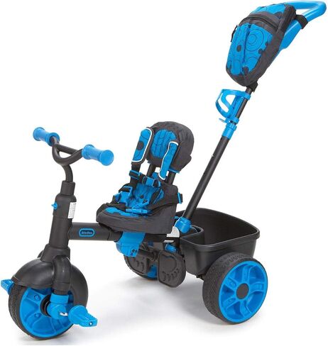 Little Tikes 4-in-1 Ride On, Neon Blue, Deluxe Edition in Saudi Arabia