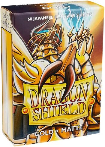 الأكمام Arcane Tinman AT-11106: Dragon Shield Matte Japan Gold (60) in Kuwait