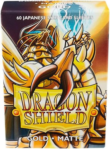 الأكمام Arcane Tinman AT-11106: Dragon Shield Matte Japan Gold (60) in Kuwait