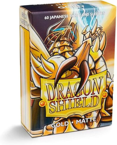 الأكمام Arcane Tinman AT-11106: Dragon Shield Matte Japan Gold (60) in Kuwait