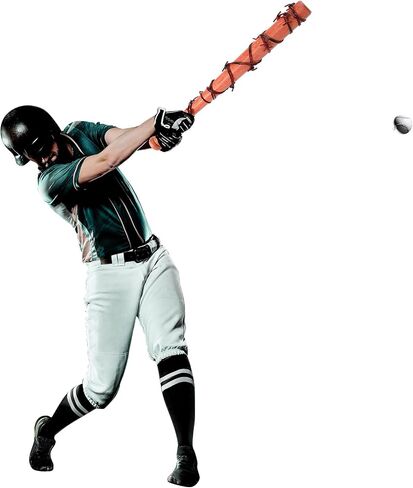 Wood Baseball Bat and Fake Barbed Wire Set, 25.2 Inch Wooden Ball Bat Wood Bats Plastic Barb Wire Decoration Prop for Halloween Cosplay Cowboy Party Decoration (Red Wire) in Saudi Arabia