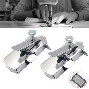 Buddy Sew Magnetic Seam Guide with Clip Upgrade Multifucntional Straight Line Hems Sewing Ruler Universal Seam Guide Ruler Sewing Machine Accessories (1 PCS)